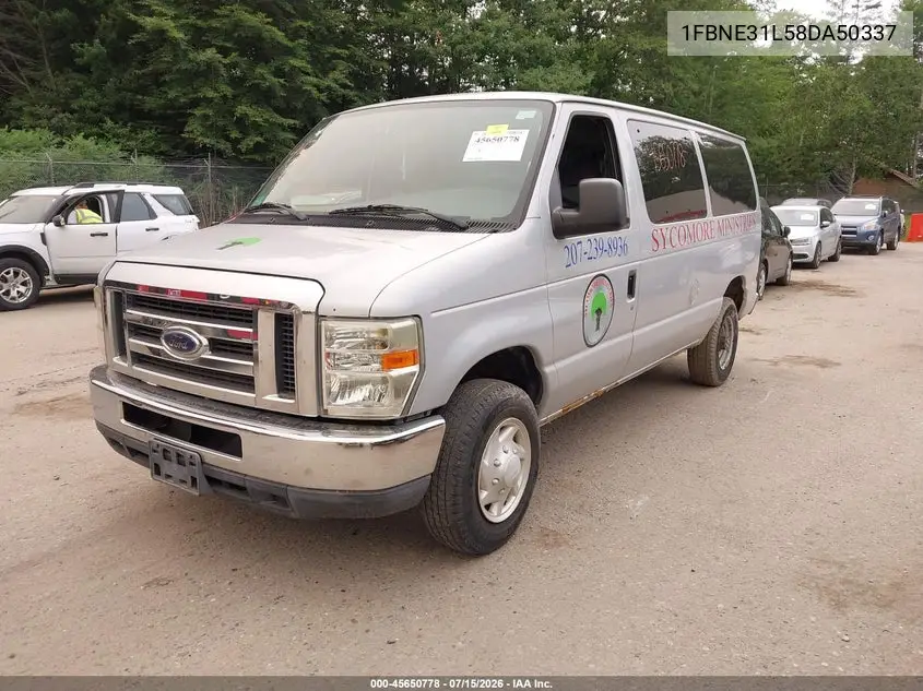 2008 Ford E-350 Super Duty Xl/Xlt VIN: 1FBNE31L58DA50337 Lot: 45650778