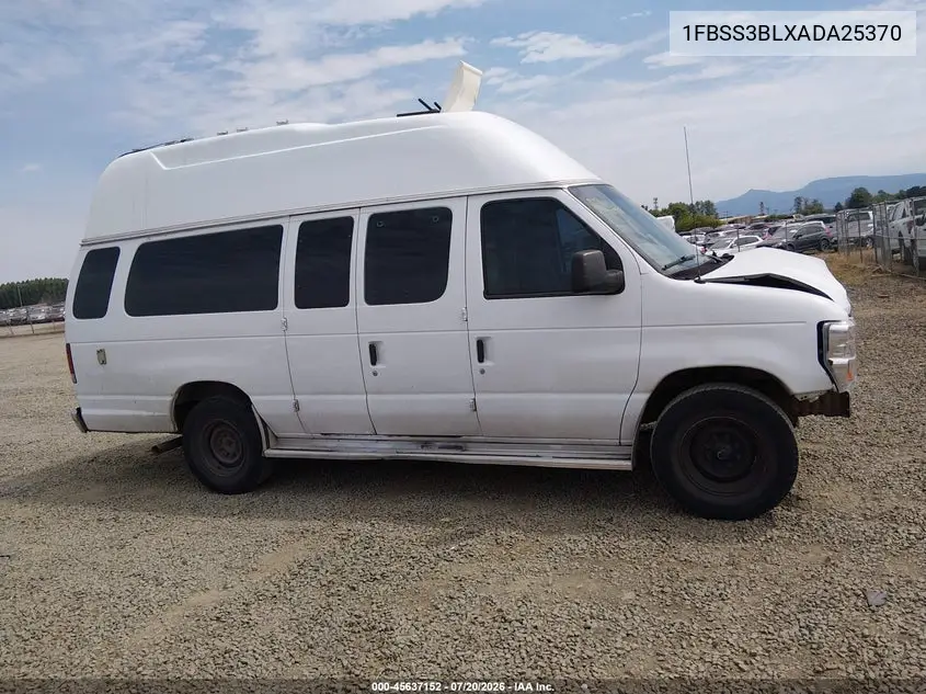 2010 Ford E-350 Super Duty Xl/Xlt VIN: 1FBSS3BLXADA25370 Lot: 45637152