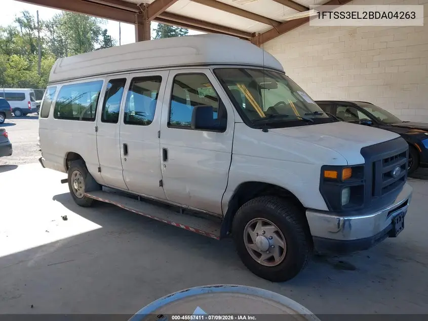 2011 Ford E-350 Super Duty Commercial/Recreational VIN: 1FTSS3EL2BDA04263 Lot: 45557411
