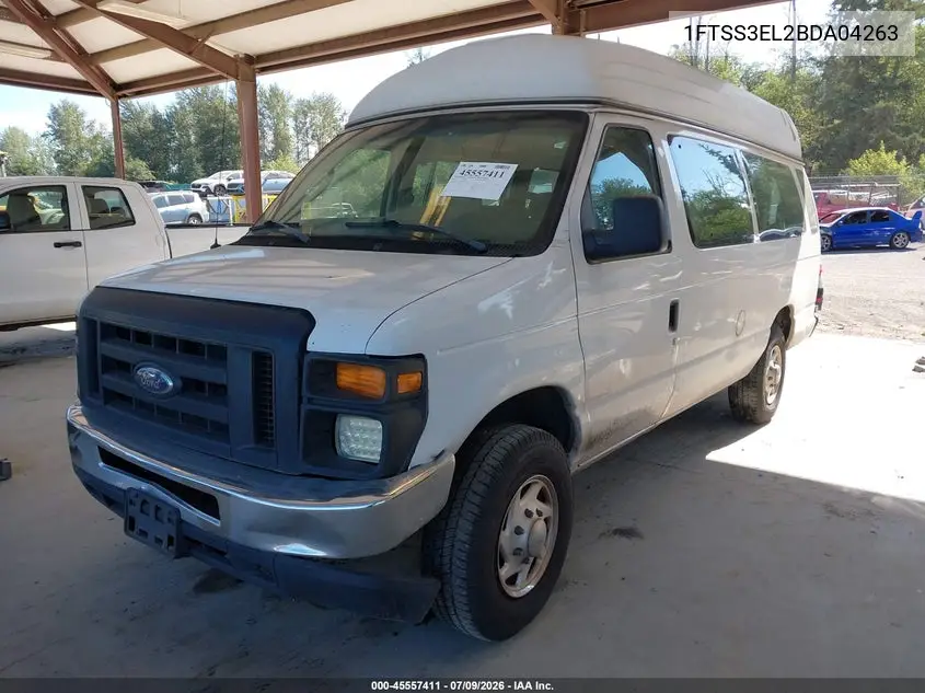 2011 Ford E-350 Super Duty Commercial/Recreational VIN: 1FTSS3EL2BDA04263 Lot: 45557411