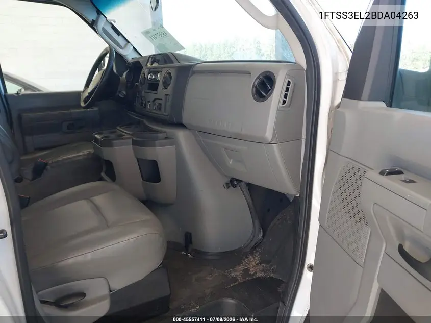 2011 Ford E-350 Super Duty Commercial/Recreational VIN: 1FTSS3EL2BDA04263 Lot: 45557411