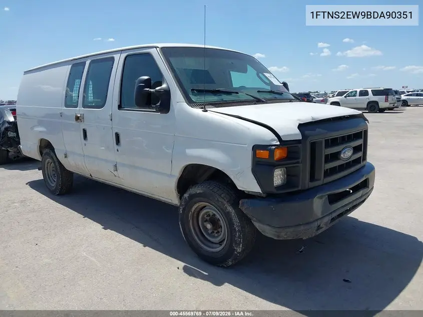 2011 Ford E-250 Commercial VIN: 1FTNS2EW9BDA90351 Lot: 45569769