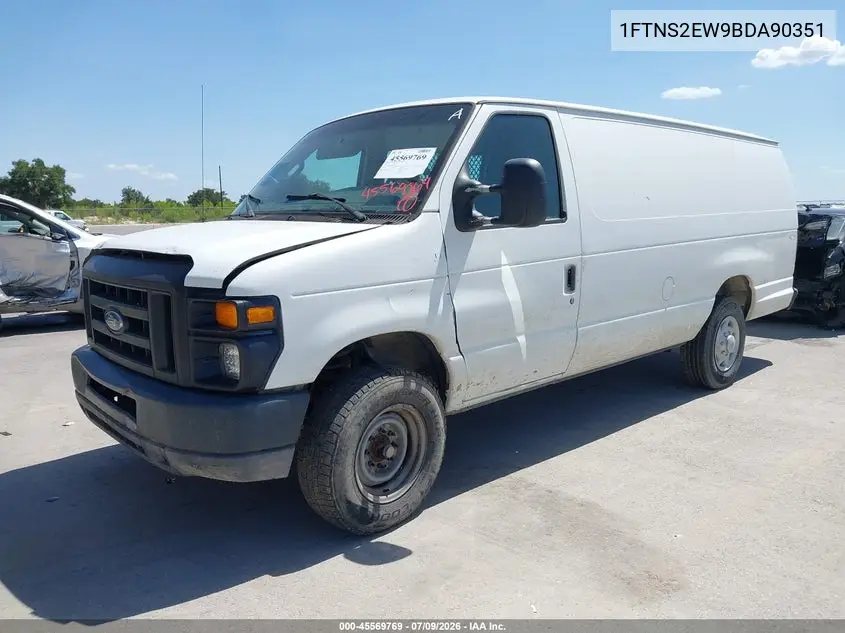 2011 Ford E-250 Commercial VIN: 1FTNS2EW9BDA90351 Lot: 45569769
