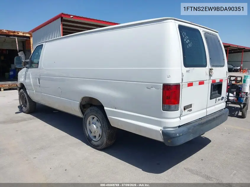 2011 Ford E-250 Commercial VIN: 1FTNS2EW9BDA90351 Lot: 45569769