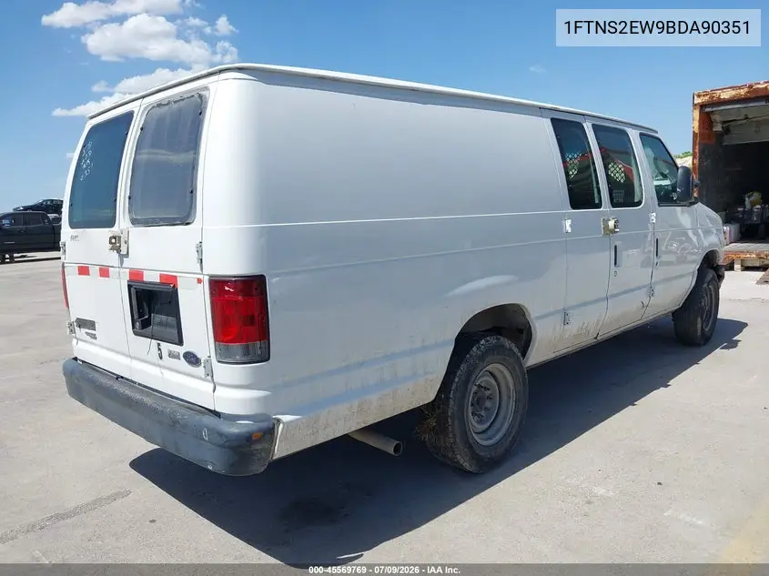 2011 Ford E-250 Commercial VIN: 1FTNS2EW9BDA90351 Lot: 45569769