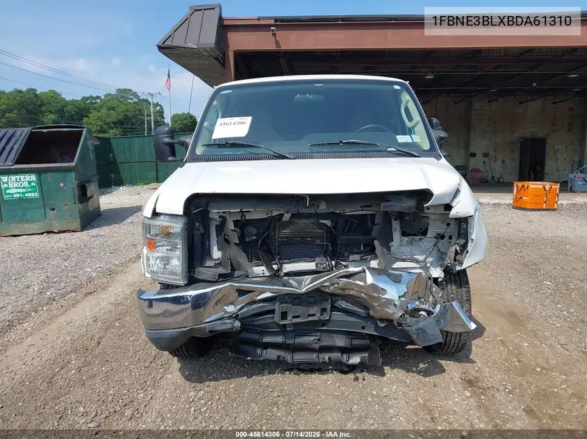 2011 Ford E-350 Super Duty Xlt VIN: 1FBNE3BLXBDA61310 Lot: 45614306