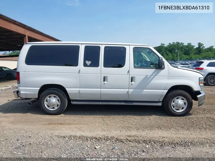2011 Ford E-350 Super Duty Xlt VIN: 1FBNE3BLXBDA61310 Lot: 45614306