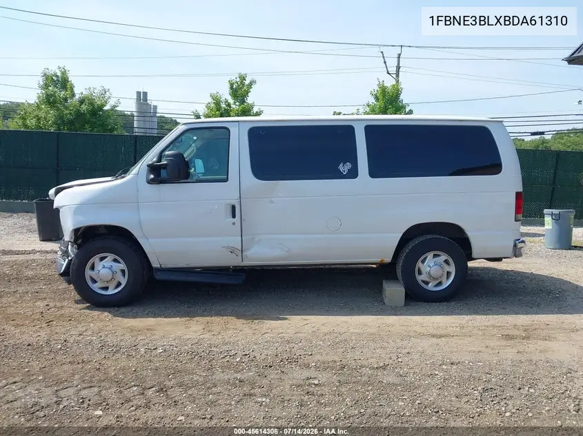 2011 Ford E-350 Super Duty Xlt VIN: 1FBNE3BLXBDA61310 Lot: 45614306