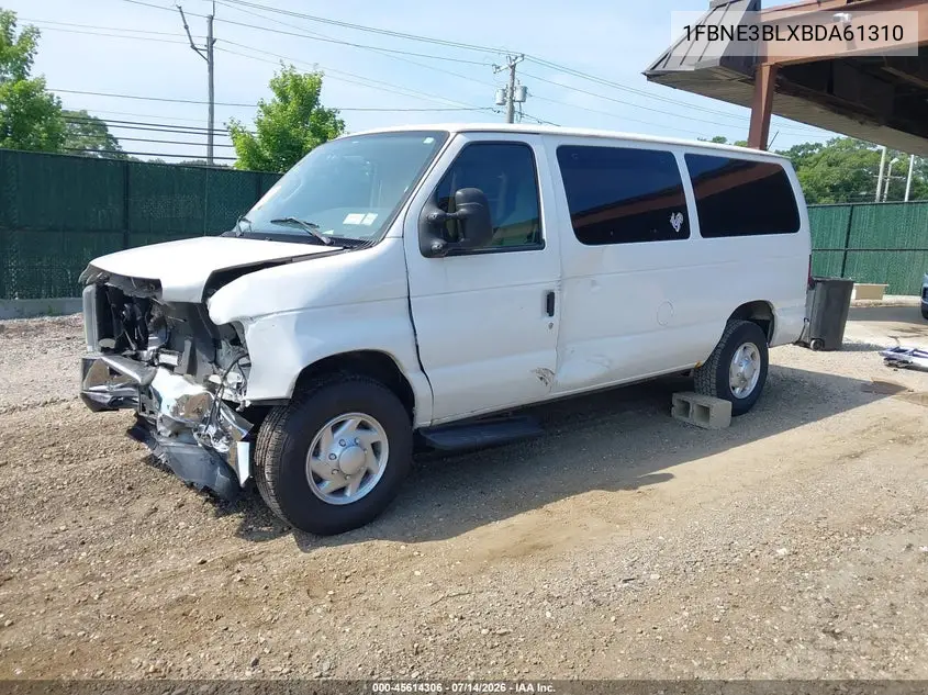 2011 Ford E-350 Super Duty Xlt VIN: 1FBNE3BLXBDA61310 Lot: 45614306