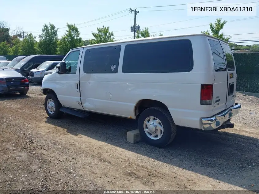 2011 Ford E-350 Super Duty Xlt VIN: 1FBNE3BLXBDA61310 Lot: 45614306
