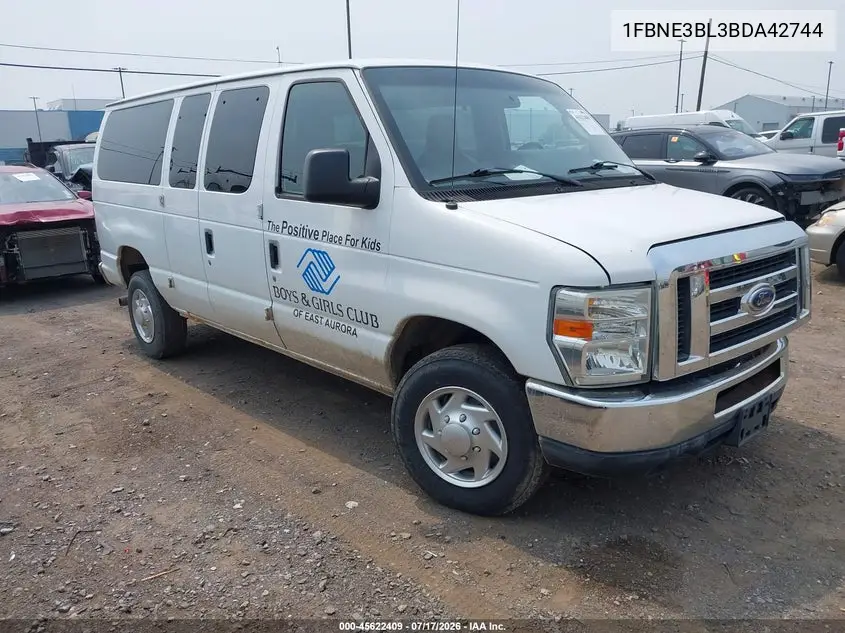 2011 Ford E-350 Super Duty Xlt VIN: 1FBNE3BL3BDA42744 Lot: 45622409