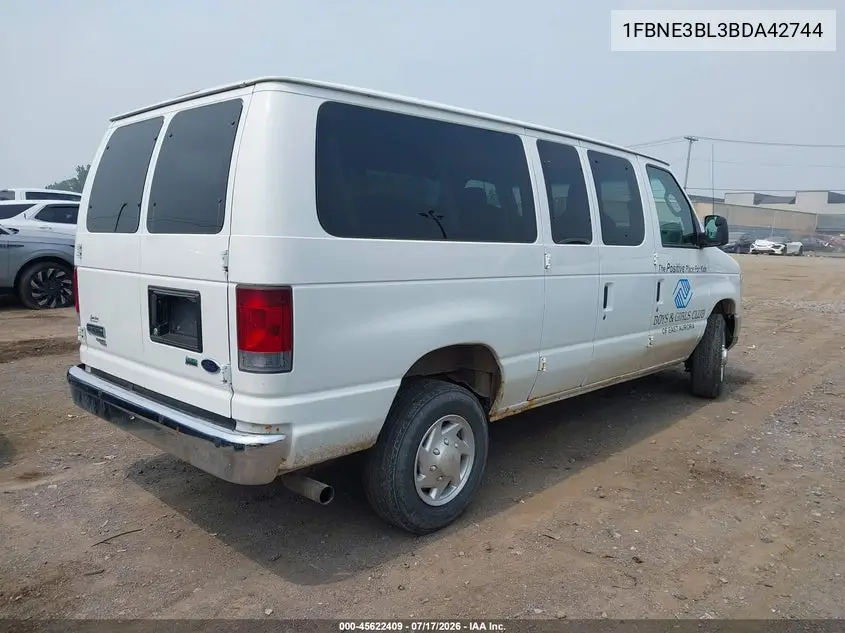 2011 Ford E-350 Super Duty Xlt VIN: 1FBNE3BL3BDA42744 Lot: 45622409