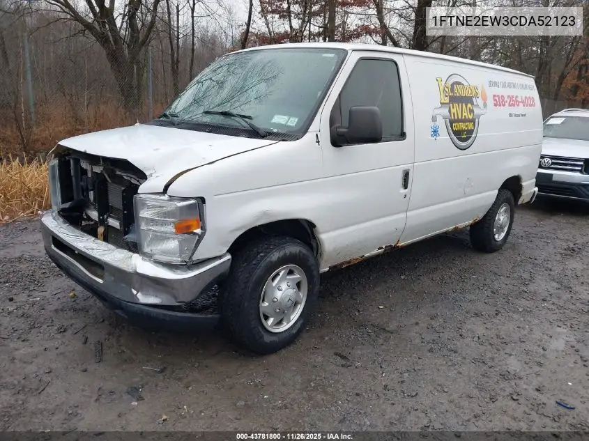 1FTNE2EW3CDA52123 2012 Ford E-250 Commercial
