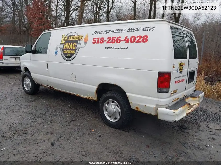 1FTNE2EW3CDA52123 2012 Ford E-250 Commercial