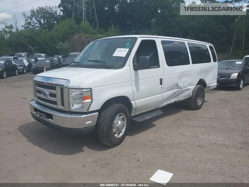2012 Ford E-350 Super Duty Xl/Xlt VIN: 1FBSS3BL3CDA89060 Lot: 45560721