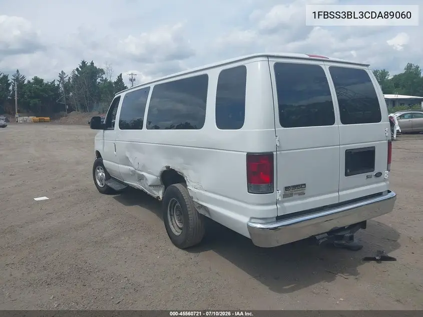 2012 Ford E-350 Super Duty Xl/Xlt VIN: 1FBSS3BL3CDA89060 Lot: 45560721