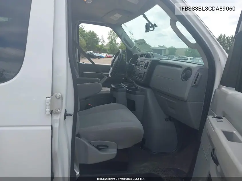 2012 Ford E-350 Super Duty Xl/Xlt VIN: 1FBSS3BL3CDA89060 Lot: 45560721