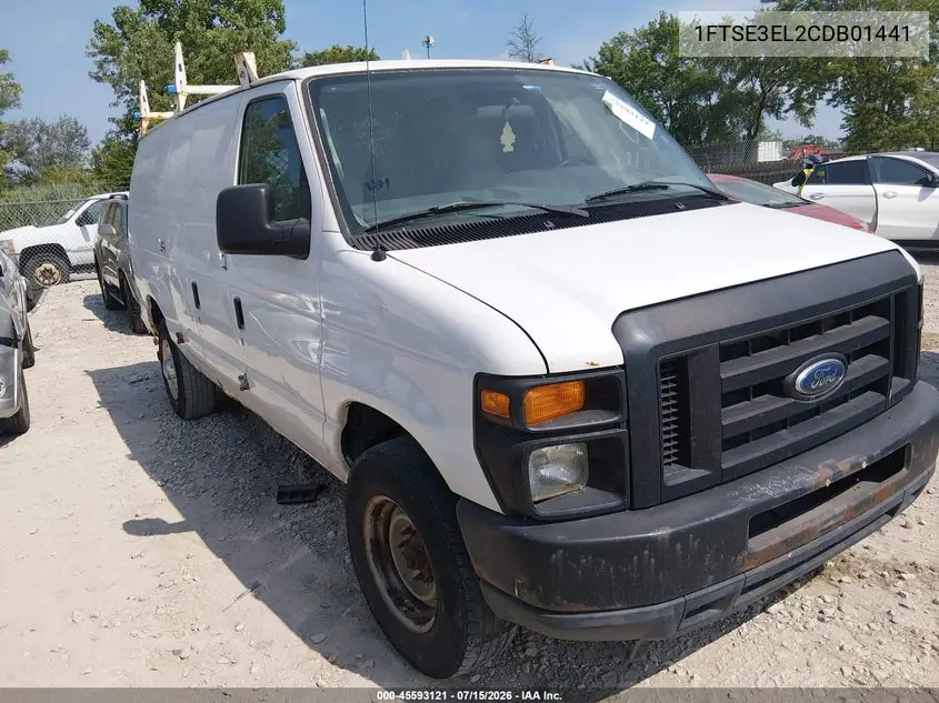 2012 Ford E-350 Super Duty Commercial/Recreational VIN: 1FTSE3EL2CDB01441 Lot: 45593121