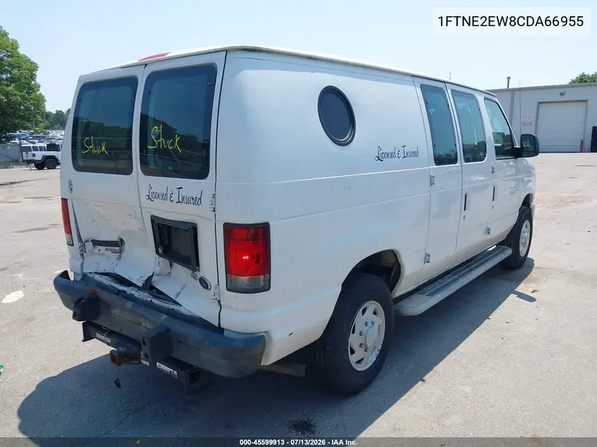 2012 Ford E-250 Commercial VIN: 1FTNE2EW8CDA66955 Lot: 45599913