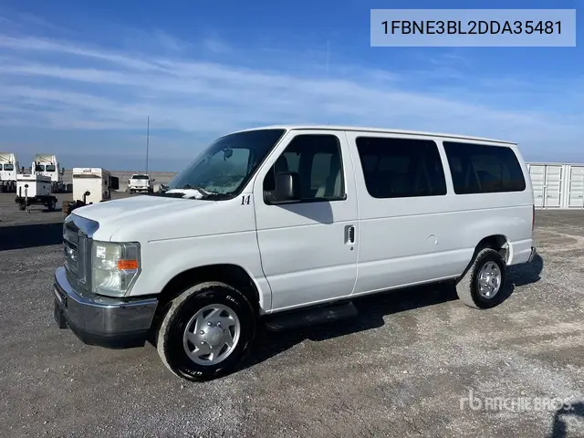 1FBNE3BL2DDA35481 2013 Ford E-350 2013 Ford E-350 11 Passenger Van