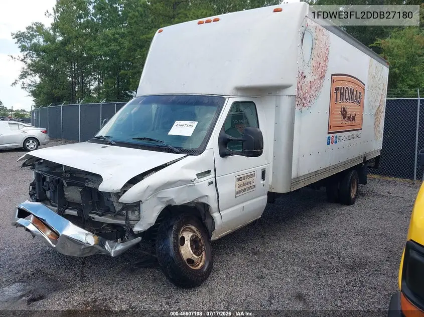 2013 Ford E-350 Cutaway VIN: 1FDWE3FL2DDB27180 Lot: 45607108