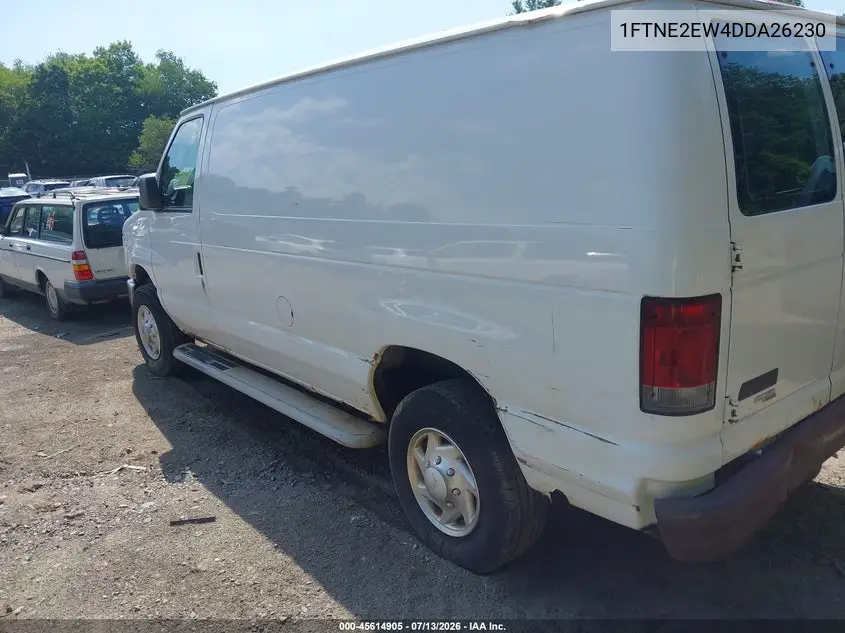 2013 Ford E-250 Commercial VIN: 1FTNE2EW4DDA26230 Lot: 45614905