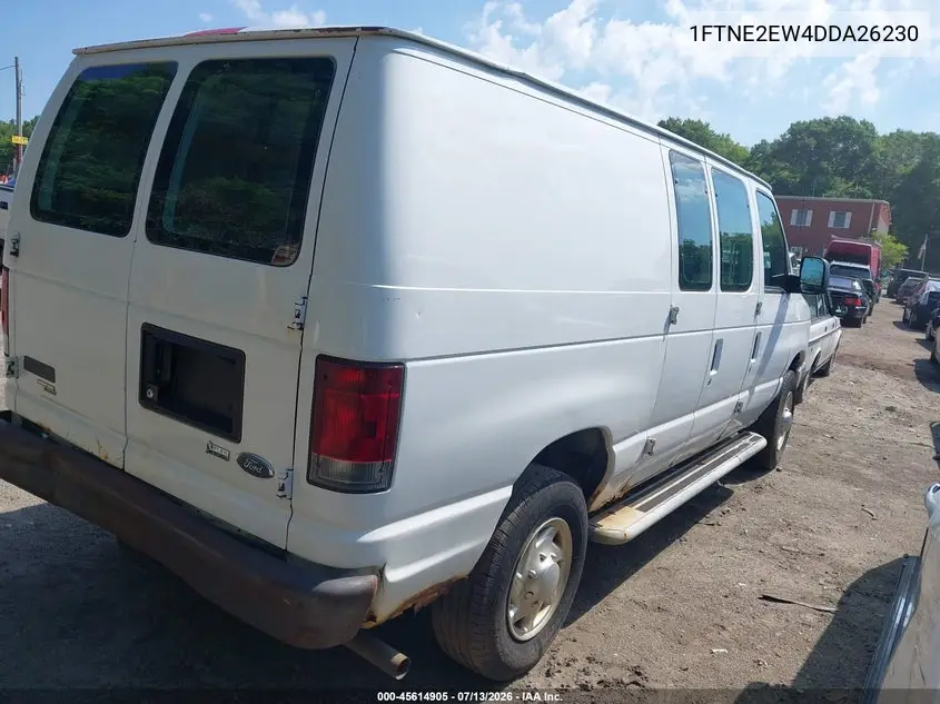 2013 Ford E-250 Commercial VIN: 1FTNE2EW4DDA26230 Lot: 45614905