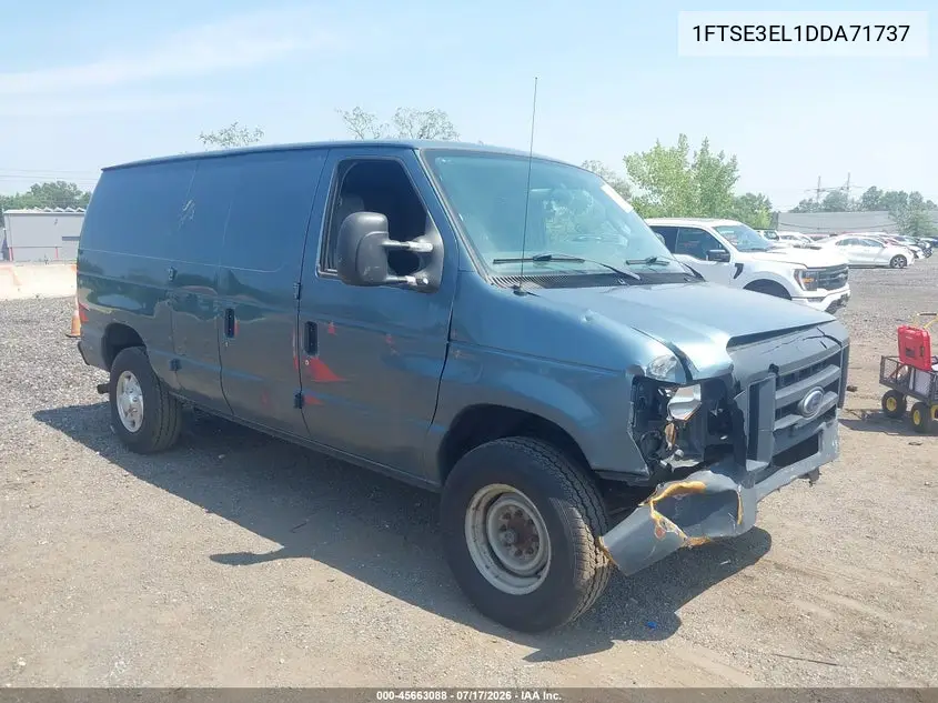 2013 Ford E-350 Super Duty Commercial VIN: 1FTSE3EL1DDA71737 Lot: 45663088