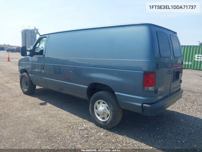 2013 Ford E-350 Super Duty Commercial VIN: 1FTSE3EL1DDA71737 Lot: 45663088