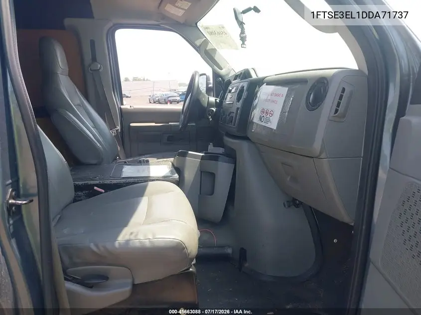 2013 Ford E-350 Super Duty Commercial VIN: 1FTSE3EL1DDA71737 Lot: 45663088
