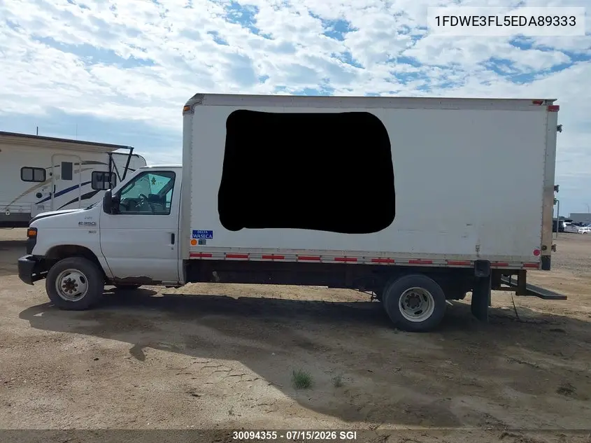 2014 Ford Econoline E350 Super Duty Ctway Van VIN: 1FDWE3FL5EDA89333 Lot: 30094355