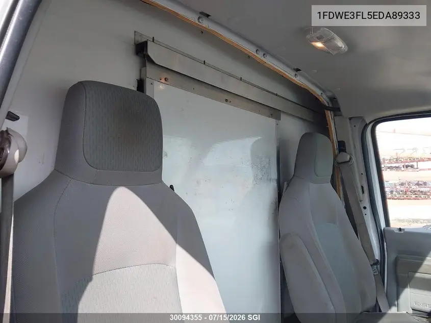 2014 Ford Econoline E350 Super Duty Ctway Van VIN: 1FDWE3FL5EDA89333 Lot: 30094355