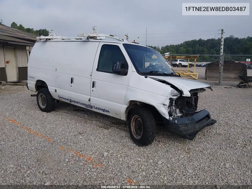 2014 Ford E-250 Commercial/Recreational VIN: 1FTNE2EW8EDB03487 Lot: 45559763