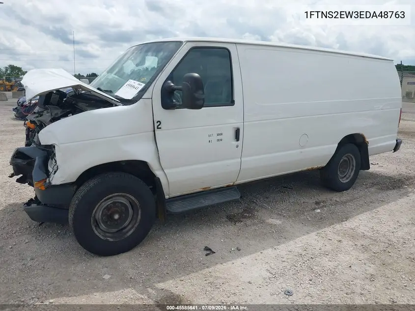 2014 Ford E-250 Commercial VIN: 1FTNS2EW3EDA48763 Lot: 45585641