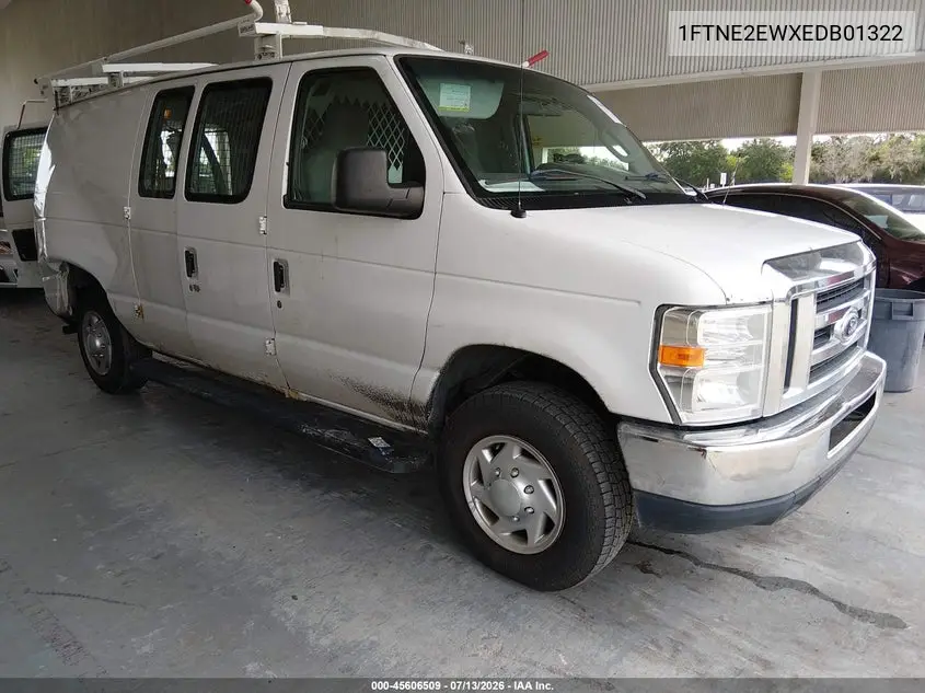 2014 Ford E-250 Commercial VIN: 1FTNE2EWXEDB01322 Lot: 45606509