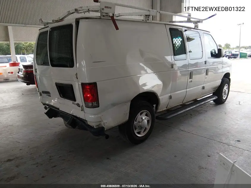 2014 Ford E-250 Commercial VIN: 1FTNE2EWXEDB01322 Lot: 45606509