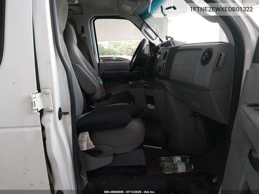 2014 Ford E-250 Commercial VIN: 1FTNE2EWXEDB01322 Lot: 45606509
