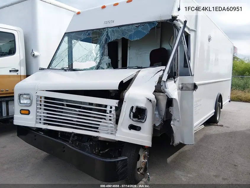2014 Ford E-450 Stripped VIN: 1FC4E4KL1EDA60951 Lot: 45614558
