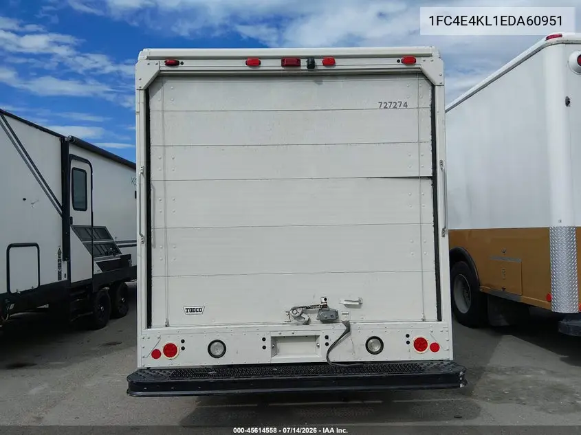2014 Ford E-450 Stripped VIN: 1FC4E4KL1EDA60951 Lot: 45614558