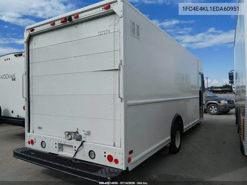 2014 Ford E-450 Stripped VIN: 1FC4E4KL1EDA60951 Lot: 45614558