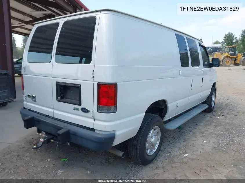 2014 Ford E-250 Commercial VIN: 1FTNE2EW0EDA31829 Lot: 45630294