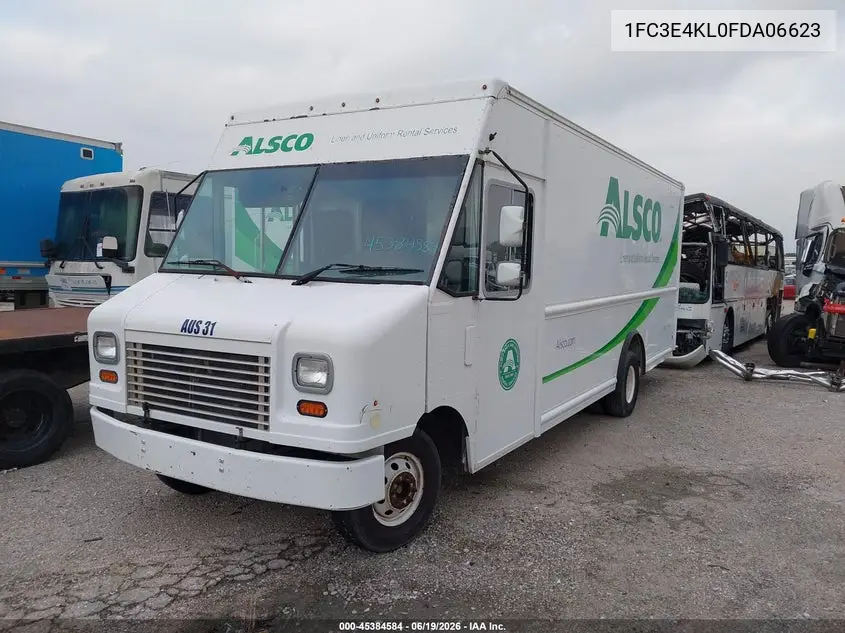 2015 Ford E-450 Stripped VIN: 1FC3E4KL0FDA06623 Lot: 45384584