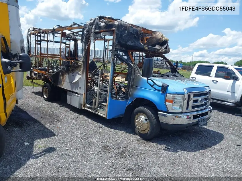 2016 Ford E-450 Cutaway VIN: 1FDFE4FS5GDC55043 Lot: 45525342
