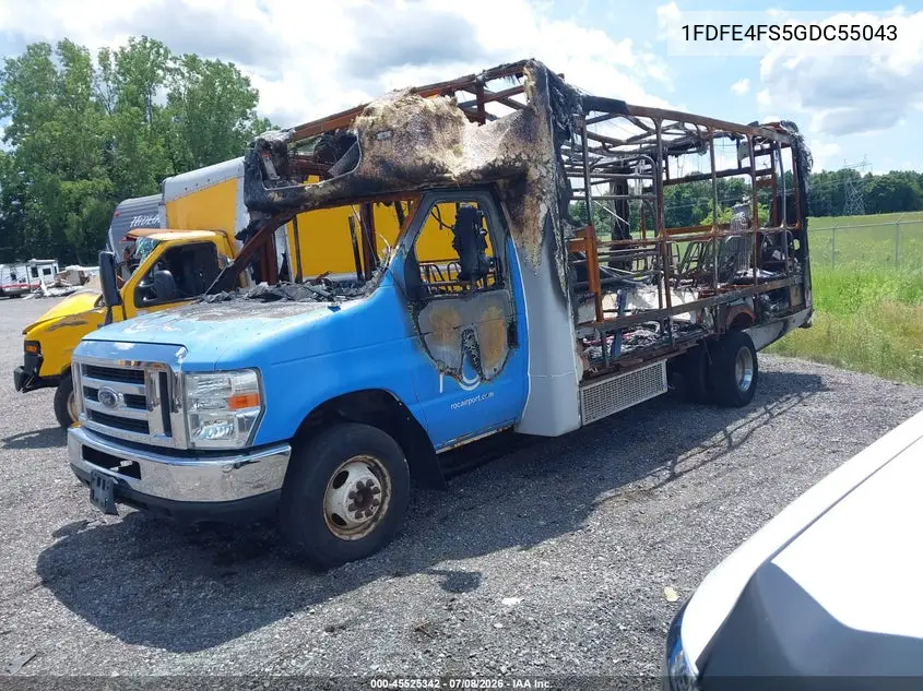 2016 Ford E-450 Cutaway VIN: 1FDFE4FS5GDC55043 Lot: 45525342