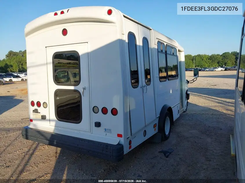 2016 Ford E-350 Cutaway VIN: 1FDEE3FL3GDC27076 Lot: 45595839