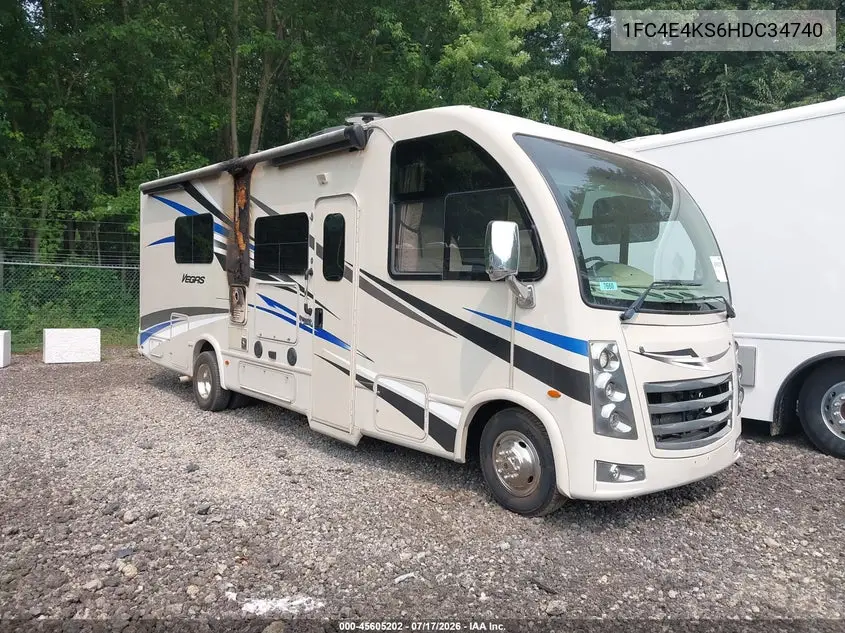 2017 Ford E-450 Stripped VIN: 1FC4E4KS6HDC34740 Lot: 45605202