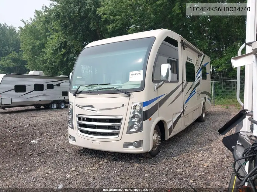 2017 Ford E-450 Stripped VIN: 1FC4E4KS6HDC34740 Lot: 45605202