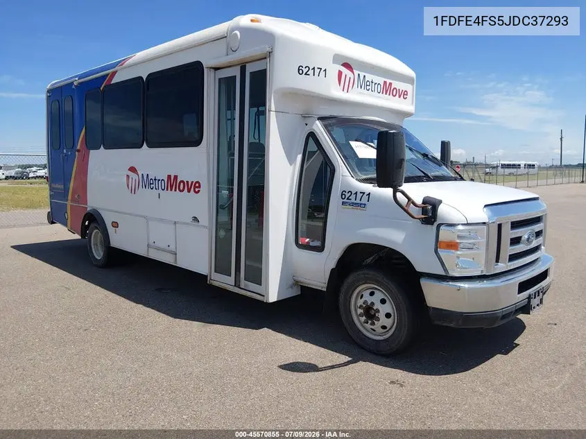 2018 Ford E-450 Cutaway VIN: 1FDFE4FS5JDC37293 Lot: 45570855