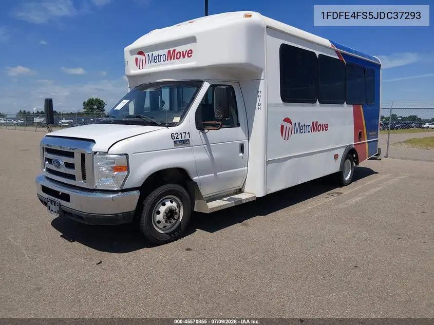 2018 Ford E-450 Cutaway VIN: 1FDFE4FS5JDC37293 Lot: 45570855