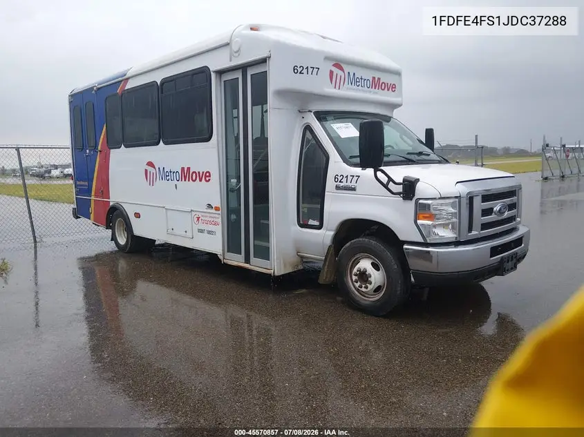 2018 Ford E-450 Cutaway VIN: 1FDFE4FS1JDC37288 Lot: 45570857